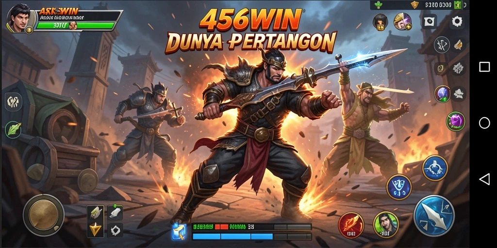 Tampilan gameplay seru dan mendebarkan di 456WIN.
