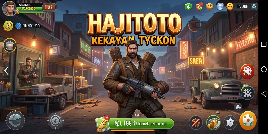 Tangkapan layar gameplay menarik dari HAJITOTO yang menunjukkan proses membangun bisnis.