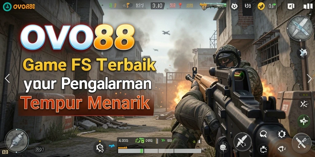 Tangkapan layar gameplay OVO88 yang menampilkan aksi tempur seru.