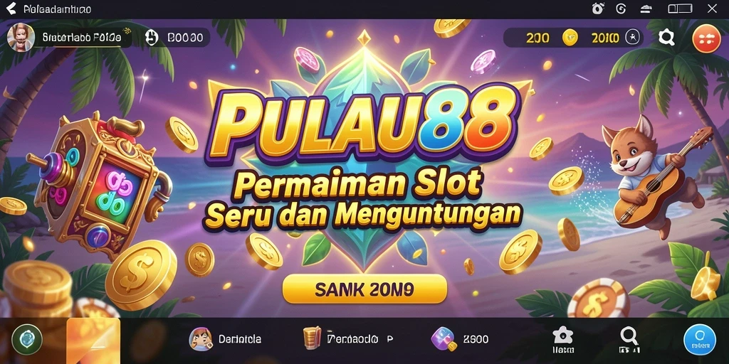 Tampilan gameplay menarik dari PULAU88 yang penuh dengan warna dan keseruan.