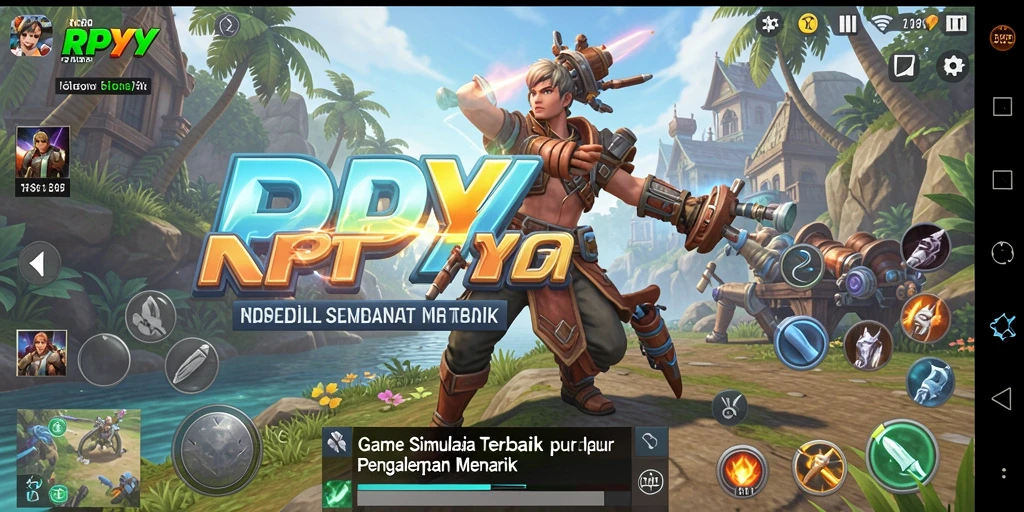 Tangkapan layar gameplay RPYYY memperlihatkan pengalaman simulasi yang menarik.