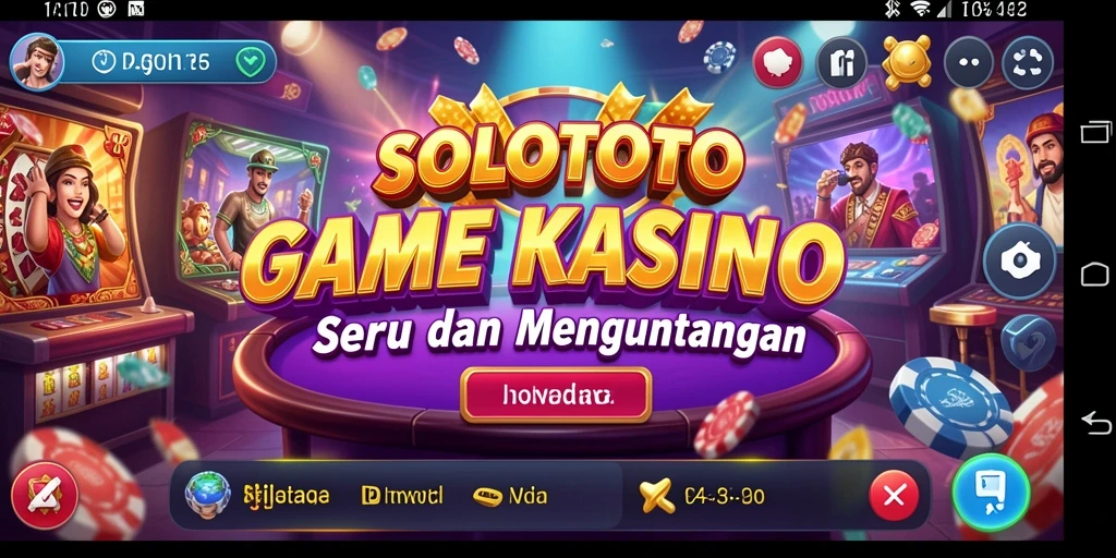 Tampilan gameplay <strong>SOLOTOTO</strong> yang menarik dan penuh keseruan.